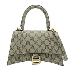 Gucci x Balenciaga The Hacker Project Shoulder Bag GG Beige